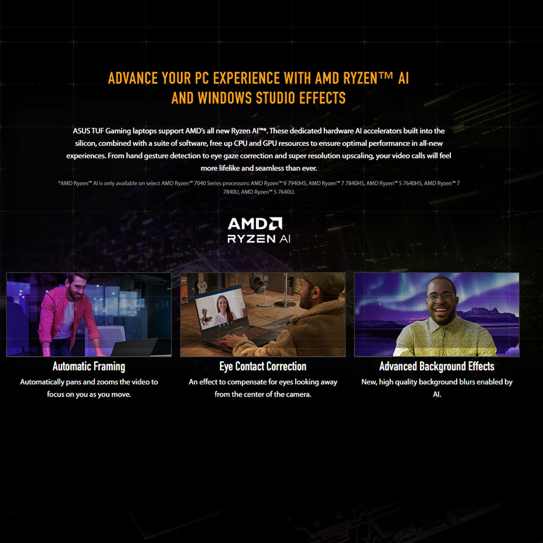 ASUS TUF Gaming A15  Laptop FA507N-ULP120W/ FA507N-ULP138W | AMD Ryzen 7 7735HS | 8GB+512GB SSD | 15.6-inch FHD | Windows 11 | Laptop with 2 Years Warranty