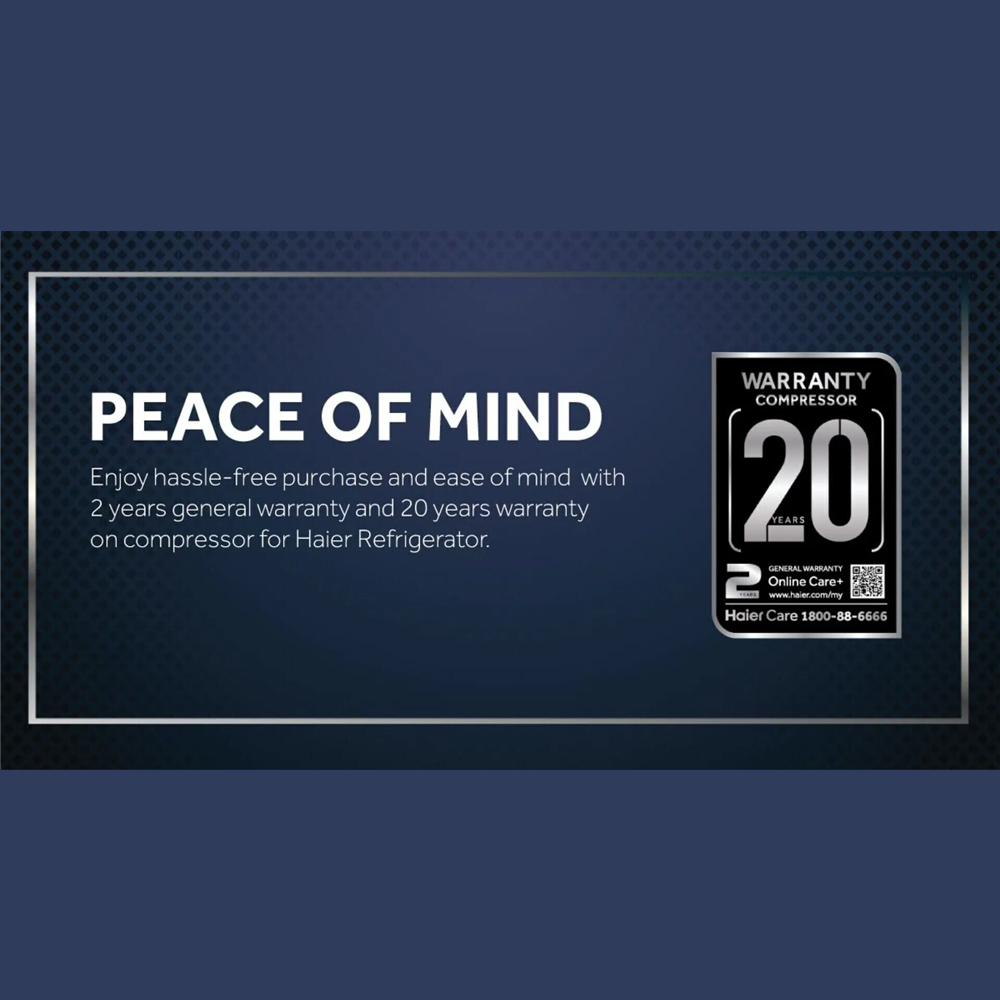 HAIER 418L/458L 2 Doors Top Mount Twin Inverter Refrigerator HRF-IT418XM(BE) / HRF-IT458XM(BE) | 5 Star Energy Saving Rating | Twin inverter | Chiller Box
