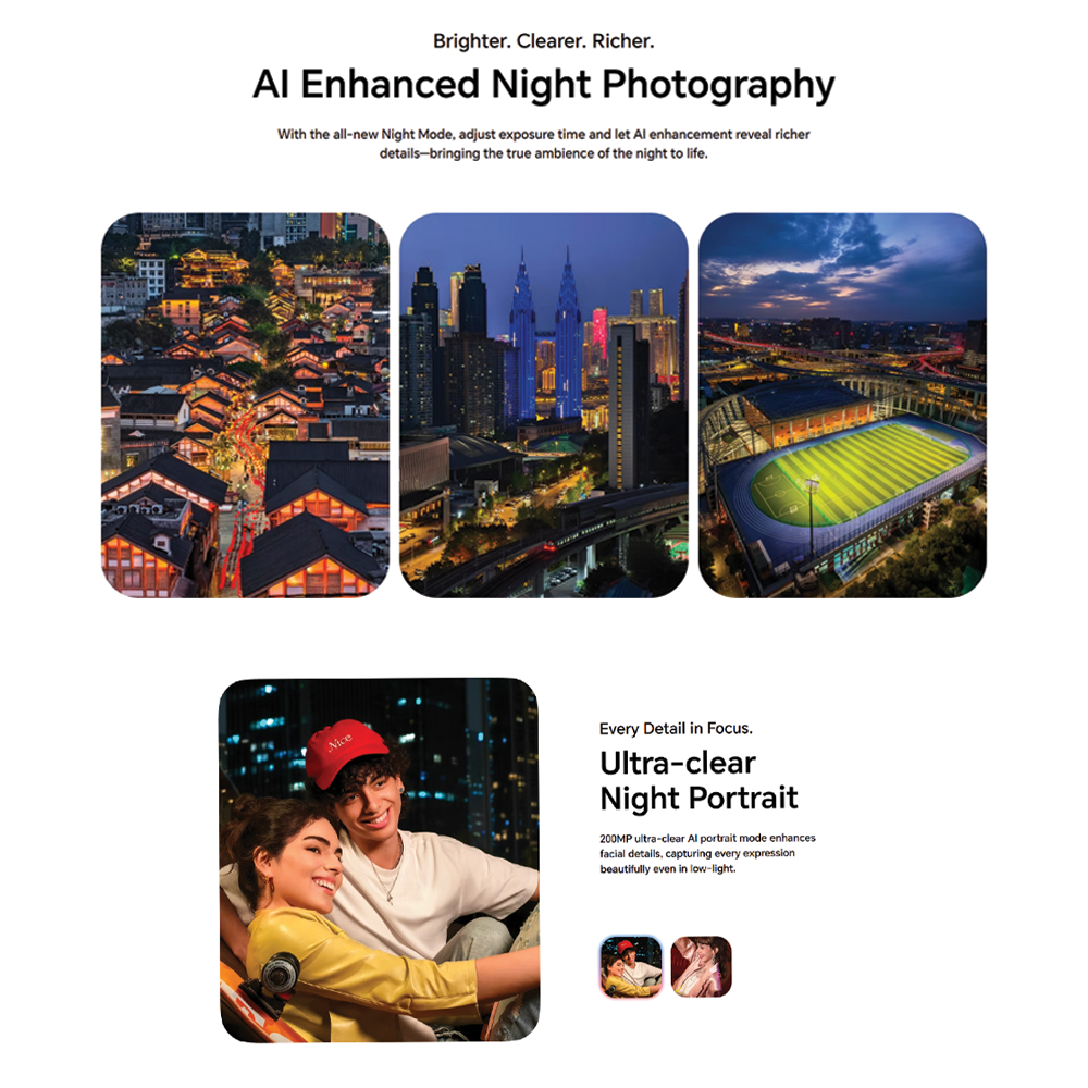 HONOR 600 Pro 12GB+256GB/ 12GB+512GB | 6.57 inch, AMOLED | 200MP Rear Camera | Qualcomm SM8750-AB Snapdragon 8 Elite (3 nm) | Li-Po 7000mAh 