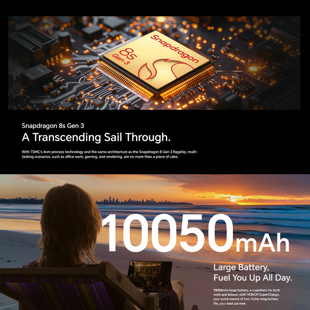 HONOR MagicPad2 12GB+256GB | 12.3 inch, OLED | MagicOS 8.0.1 (Android 14) | The Slimmer, The Stronger