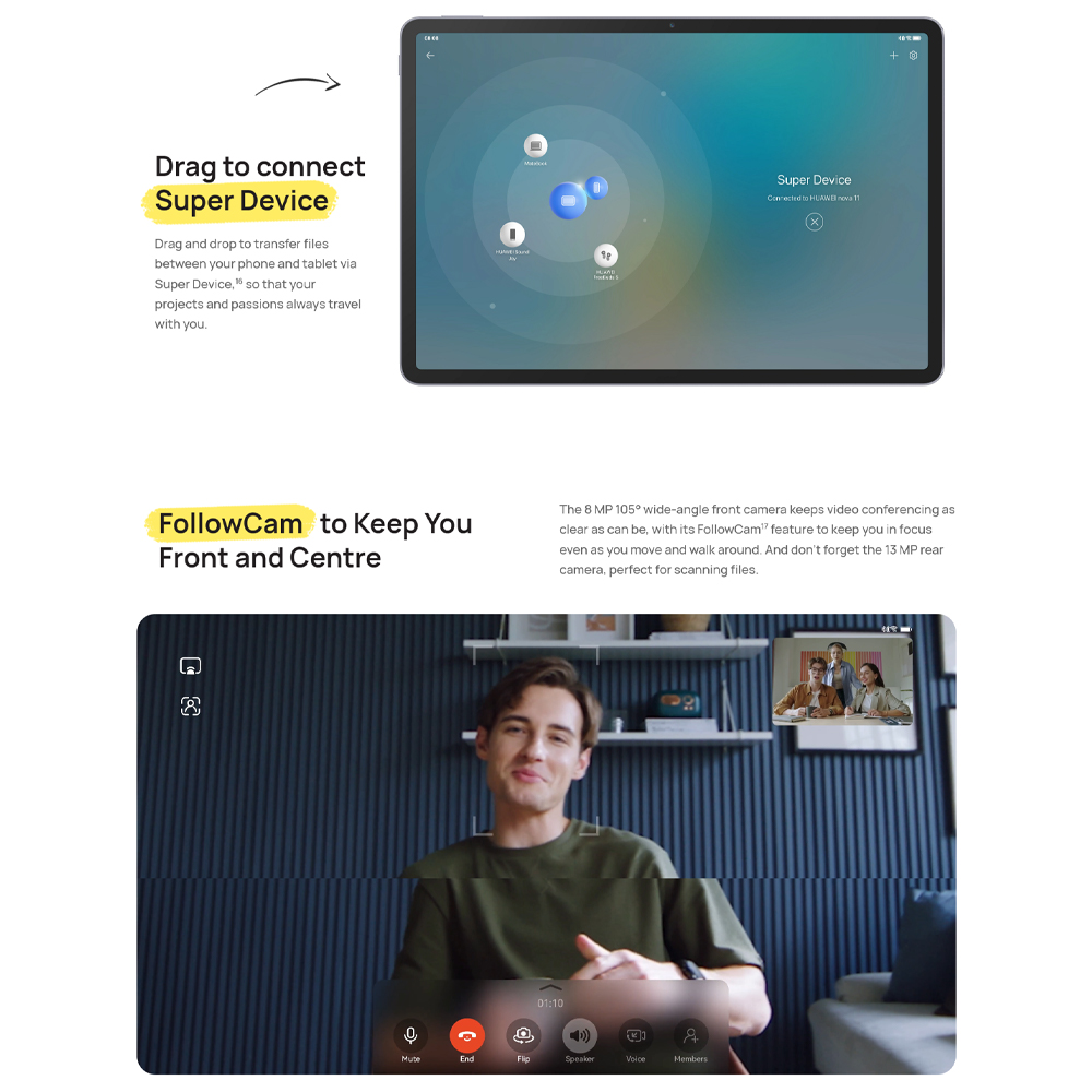 HUAWEI MatePad 11.5''S PaperMatte Edition 2024 8GB+256GB | Super Device, Floating Multi-Window6 | Crystal-clear and Eye-soothing PaperMatte Display | HUAWEI Notes,5 Easy Recording and Reviewing | 1  Year General Warranty
