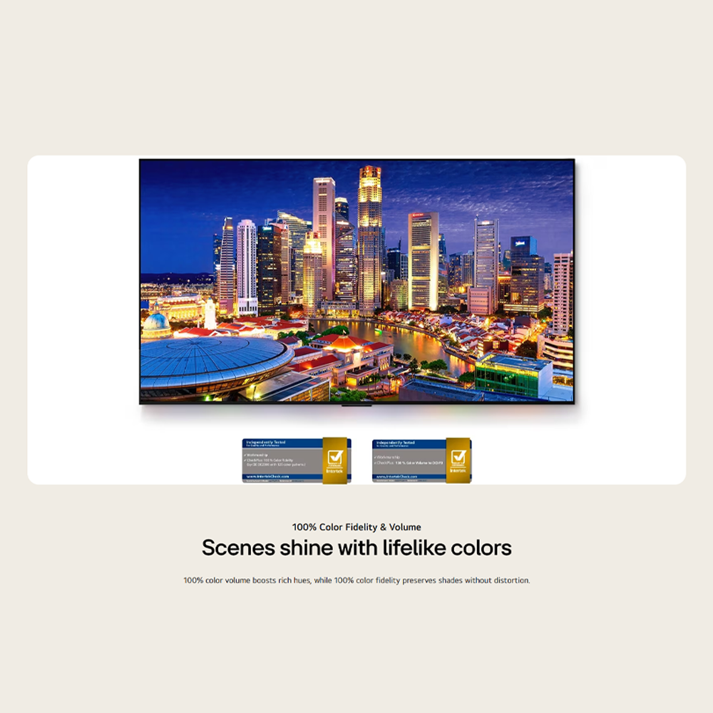 LG 65" C4 4K UHD OLED evo AI Smart TV OLED65C4PSA | Ultra Slim | webOS Re:New Program | olby Atmos® and Dolby Vision®