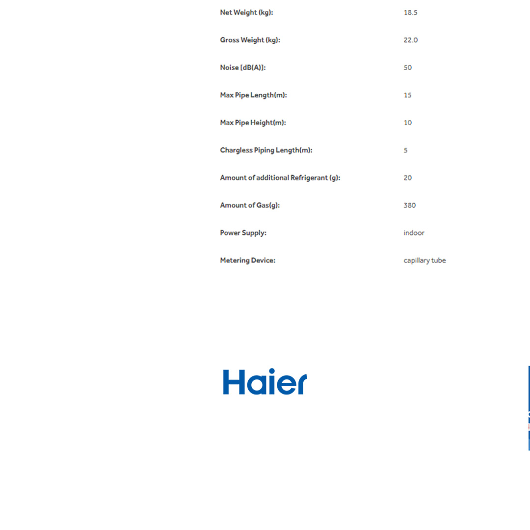 HAIER 1HP/1.5HP/2HP/2.5HP R32 UV Ray Inverter Wall Mount Air Conditioner HSU-10VQC22 |  UVC Sterilization | Triple Strong Airflow | Smart Clean | Energy Saving | I Feel | Air Conditioner with 3  Year Warranty