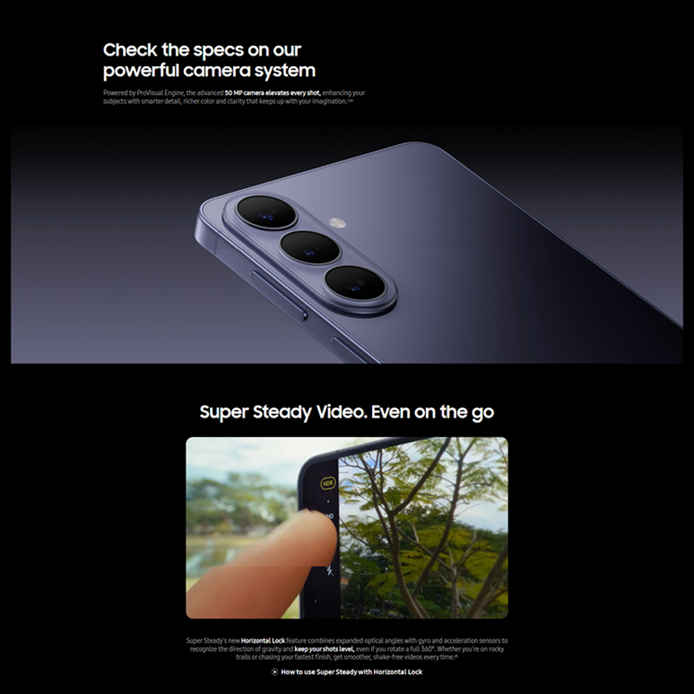 SAMSUNG Galaxy S26+ 12GB+256GB/12GB+512GB | 6.7 inches, Dynamic LTPO AMOLED 2X | 50MP Rear Camera | Exynos 2600 (2 nm) | Dual SIM | Li-Ion 4900 mAh, 45W wired