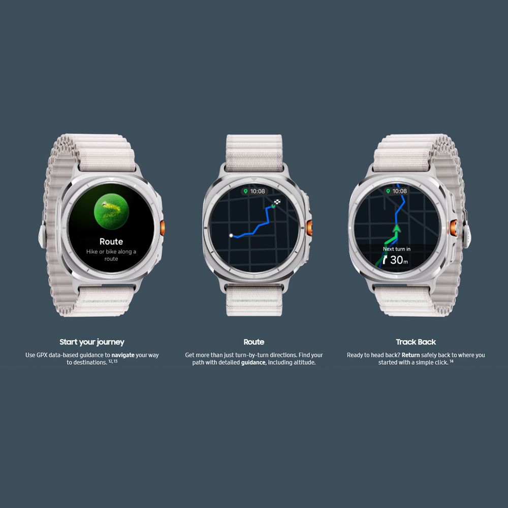 SAMSUNG Galaxy Watch Ultra (LTE) 47mm | 10 ATM water resistance | Immediate Safety Siren | Dual-Frequency GPS