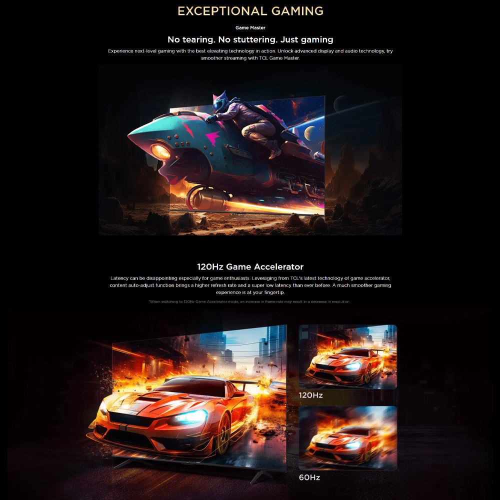 TCL 50" 55" 65" 75" 85" 98" C655 4K UHD QLED Google TV 50C655 55C655 65C655 75C655 85C655 98C655