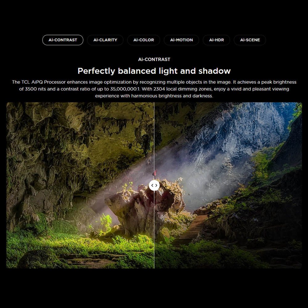 TCL 75/85/98 Premium QD-Mini LED 4K Google TV C855 | HDR 10+ | Ultra Slim Design | Dolby Atmos