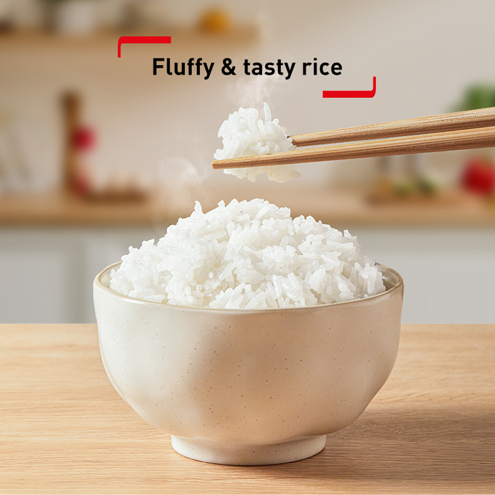 Tefal 1.8L Delirice Max Fuzzy Logic Rice Cooker RK7711 / RK7778 | 3D Max technology | Exclusive spherical pot | Up to 10% energy savings |  Smart digital cooking