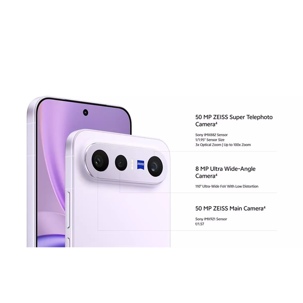 vivo X300 FE 12GB+256GB / 12GB+512GB | Qualcomm Snapdragon 8 Gen 5 | 6500mAh BlueVolt Battery | Pro Video | 90W FlashCharge