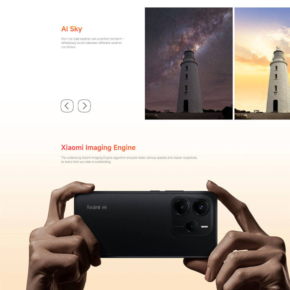 Xiaomi Redmi Note 14 5G | 108MP AI camera | 45W Turbo Charging With 5110mAh Battery | MediaTek Dimensity 7025-Ultra