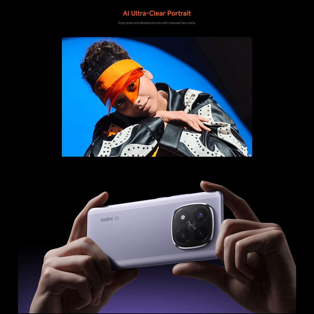 Xiaomi Redmi Note 14 Pro+ 5G | 200MP AI camera | All-Star Durability | Snapdragon® 7s Gen 3 | 120W HyperCharge