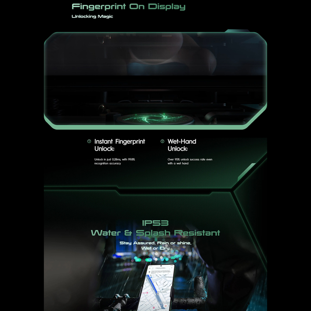 Tecno POVA 6 8GB+256GB | Mediatek Helio G99 Ultimate (6 nm) | Dual Sims | LTE