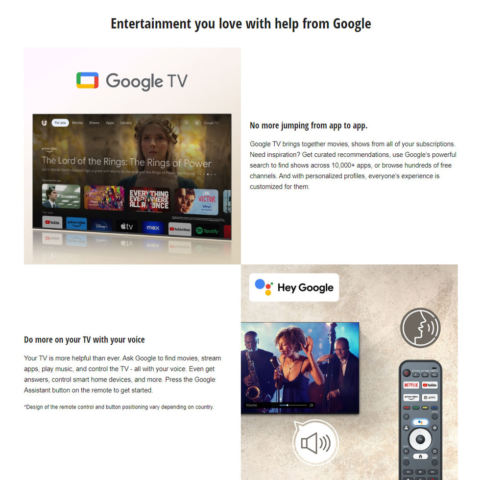 Panasonic 55" 4K HDR Smart TV TH-55MX650K | Google TV | Brilliant Contrast | 4K Colour Engine | Smart TV with 1 Year Warranty