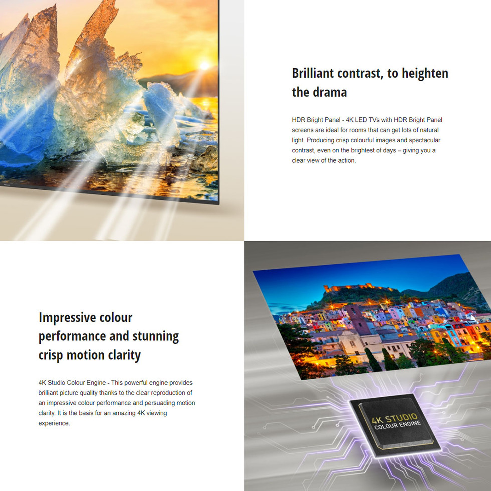 Panasonic 55" 4K HDR Smart TV TH-55MX650K | Google TV | Brilliant Contrast | 4K Colour Engine | Smart TV with 1 Year Warranty