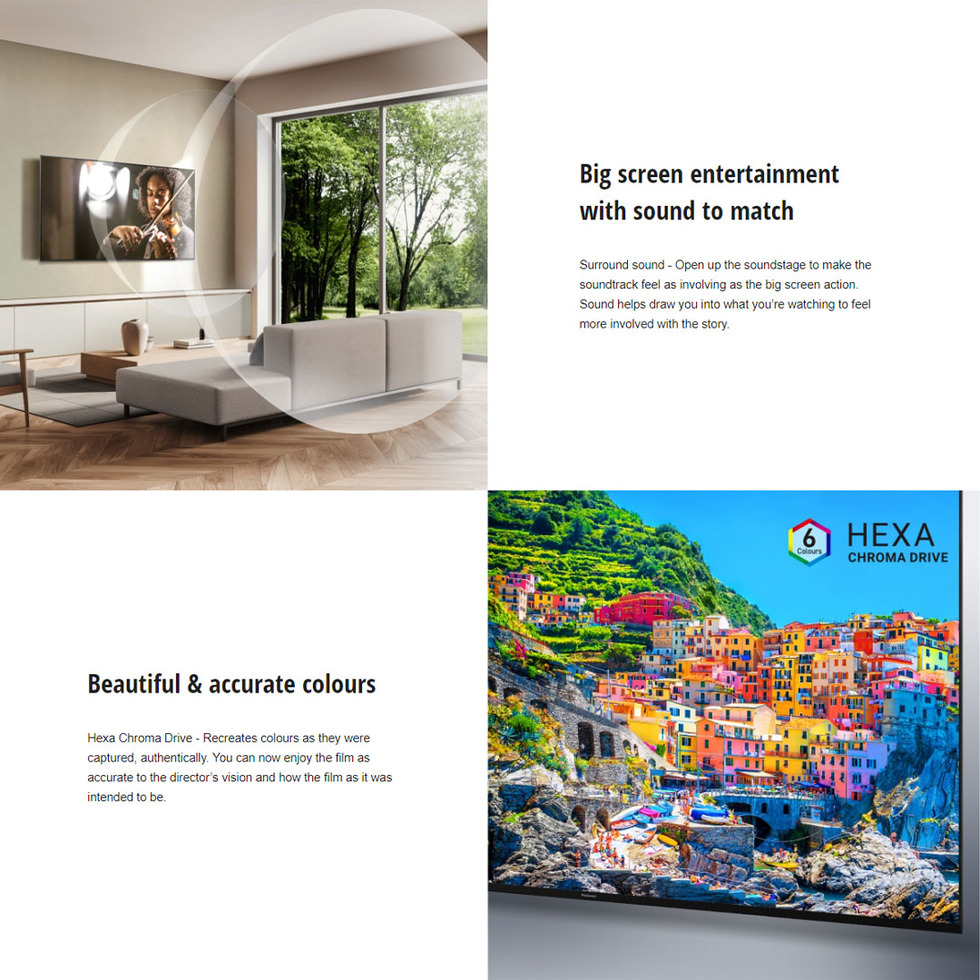 Panasonic 55" 4K HDR Smart TV TH-55MX650K | Google TV | Brilliant Contrast | 4K Colour Engine | Smart TV with 1 Year Warranty