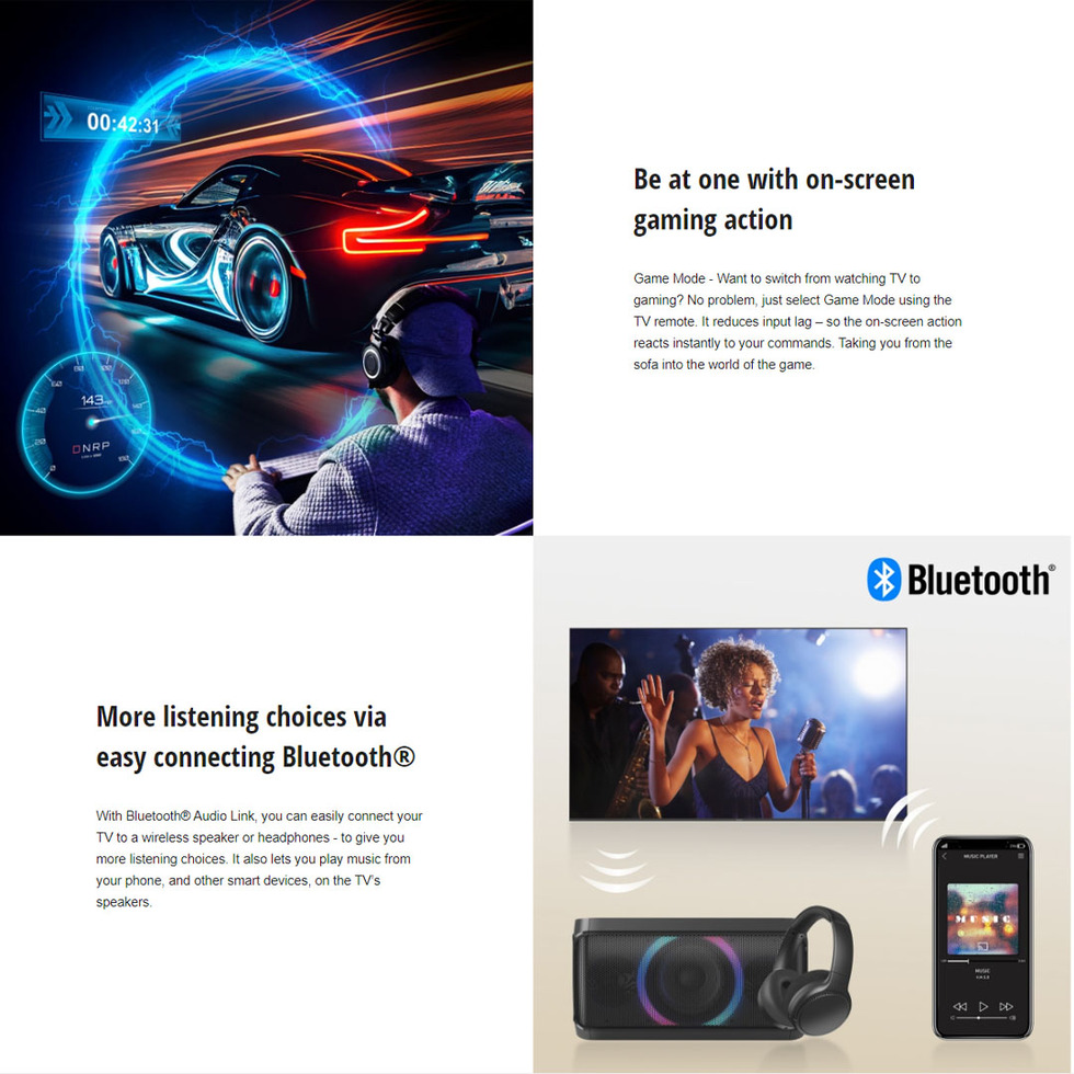 Panasonic 55" 4K HDR Smart TV TH-55MX650K | Google TV | Brilliant Contrast | 4K Colour Engine | Smart TV with 1 Year Warranty