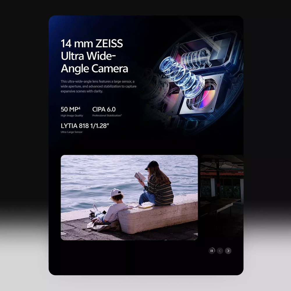 vivo X300 Ultra 16GB+512GB / 16GB+1TB | 6.82-inch, LTPO AMOLED | 200MP Rear Camera | Qualcomm SM8850-AC Snapdragon 8 Elite Gen 5 (3 nm) | Li-Po 6600 mAh, 100W FlashCharge