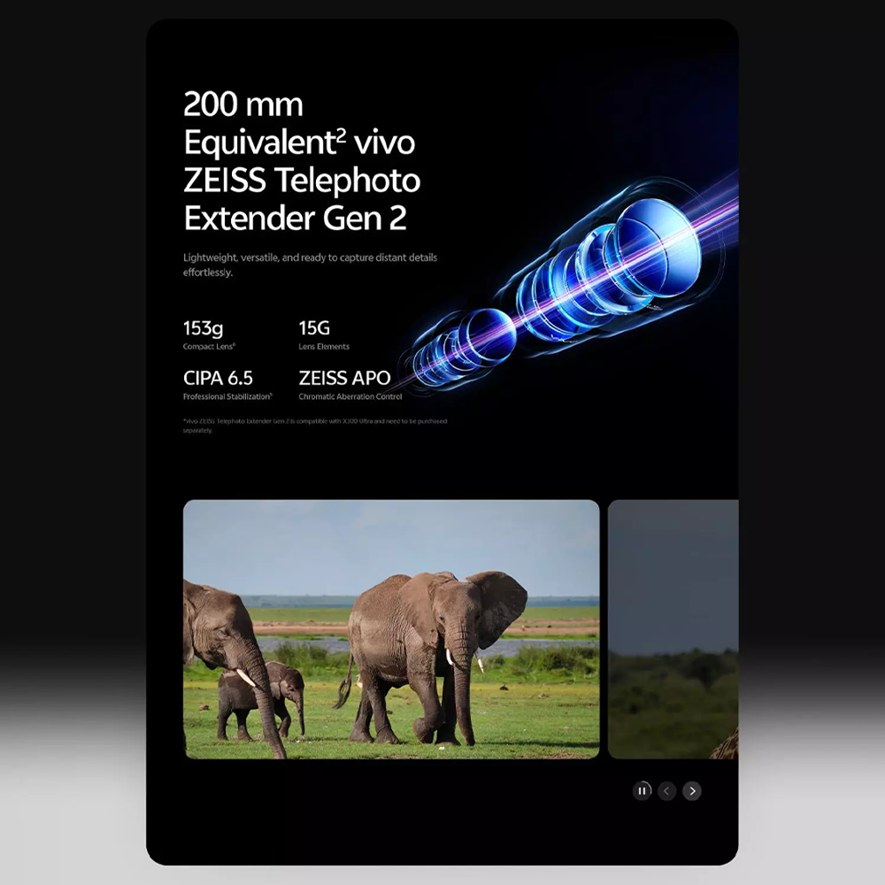vivo X300 Ultra 16GB+512GB / 16GB+1TB | 6.82-inch, LTPO AMOLED | 200MP Rear Camera | Qualcomm SM8850-AC Snapdragon 8 Elite Gen 5 (3 nm) | Li-Po 6600 mAh, 100W FlashCharge