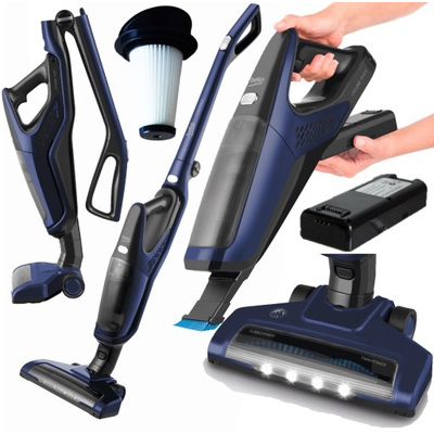 Beko 120W Cordless Vacuum Cleaner VRT 61821 VD | 70min Running Time | 11W Suction Power | Rechargeable Battery | Foldable Handle | Vacuum Cleaner with 2 Years Warranty