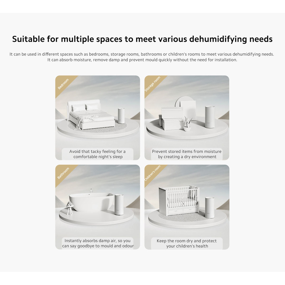 Xiaomi 4.5L Smart Dehumidifier CSJ0111DM | External Drainage | Variable Speed DC Motor | App Control | Dehumidifier with 1 Year Warranty