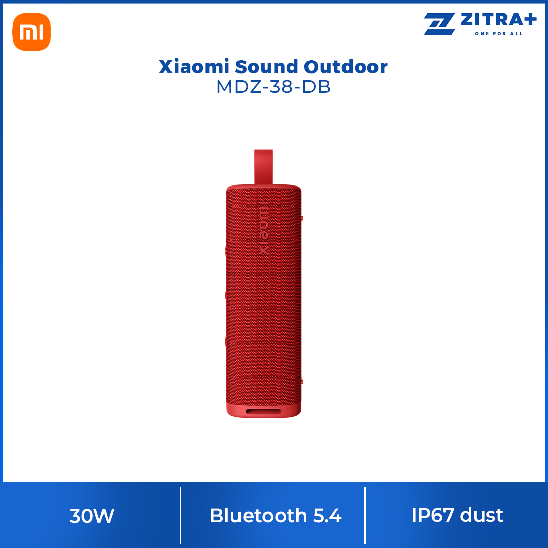 Xiaomi Sound Outdoor MDZ-38-DB | True wireless stereo sound | Powerful 30W output | Up to 12 hours long-lasting battery