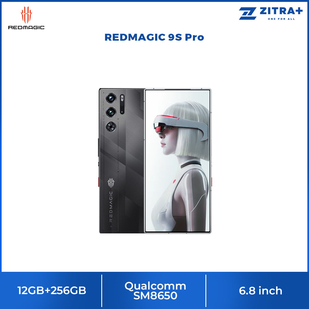 REDMAGIC 9S Pro 12GB+256GB/16GB+512GB | Qualcomm® Snapdragon™ 8 Gen 3 | 16MP Front Camera | 80W Super-Fast Charging