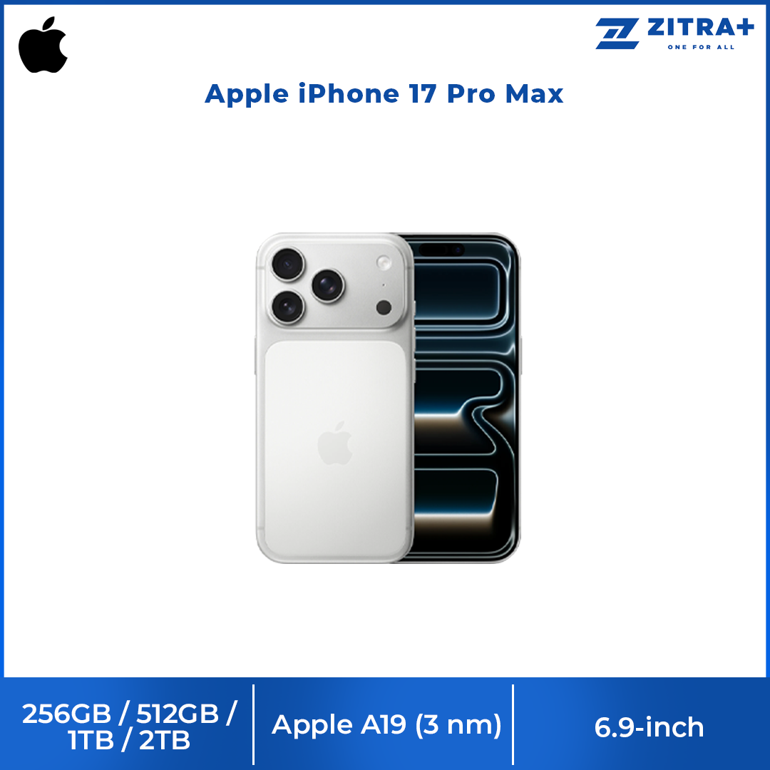 Apple iPhone 17 Pro Max | Durable Ceramic Shield Front and Back | Best Battery Life in an Iphone Ever | The Ultimate Pro Camera System