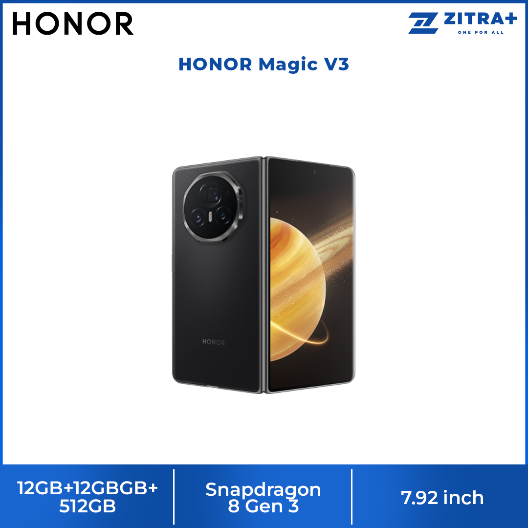 HONOR Magic V3 12GB+12GBGB+512GB | MagicOS 8.0.1 | 7.92 inch, Foldable OLED | Dual SIM