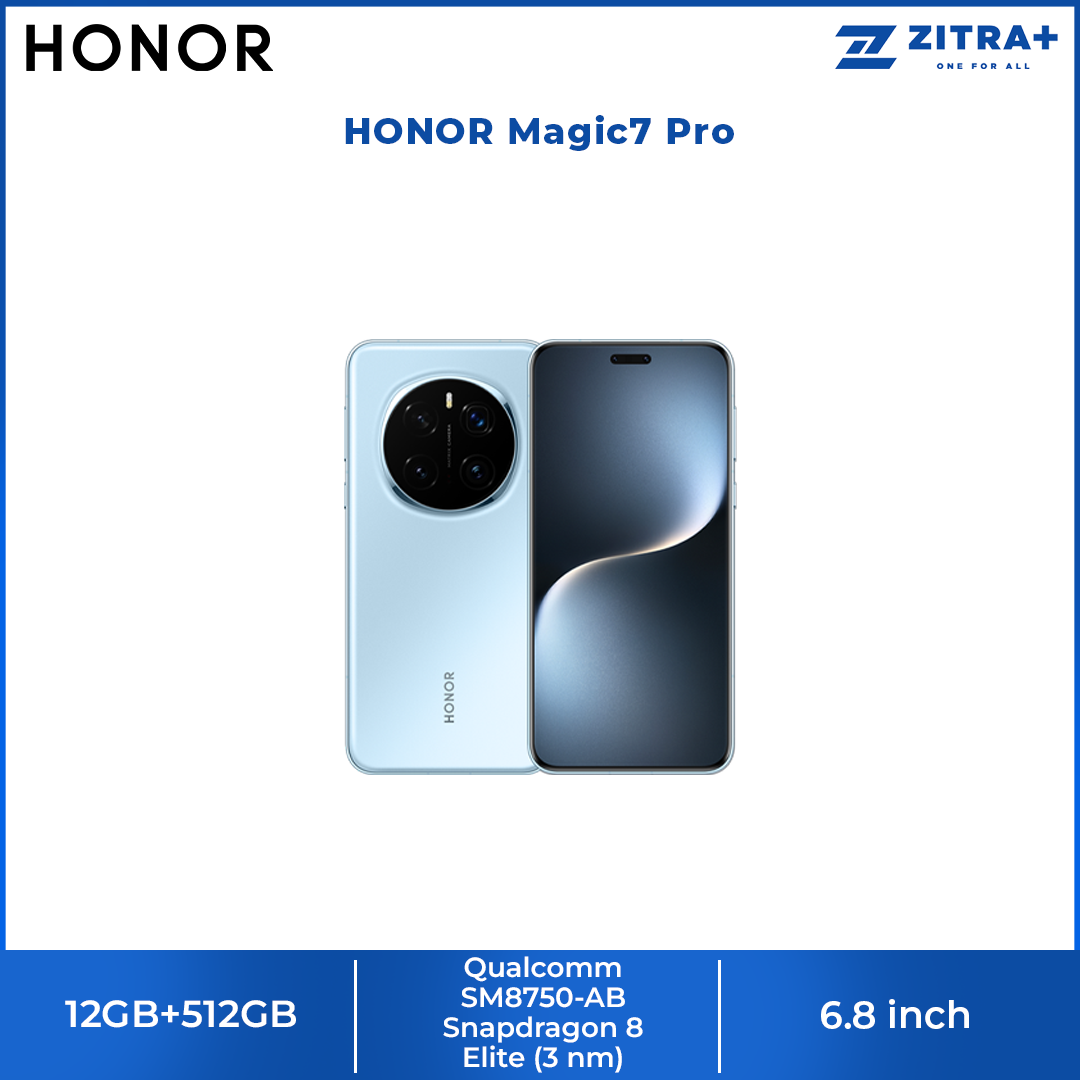 HONOR Magic7 Pro | 200MP Telephoto Camera | Snapdragon® 8 Elite Mobile Platform | 100W HONOR Wired SuperCharge