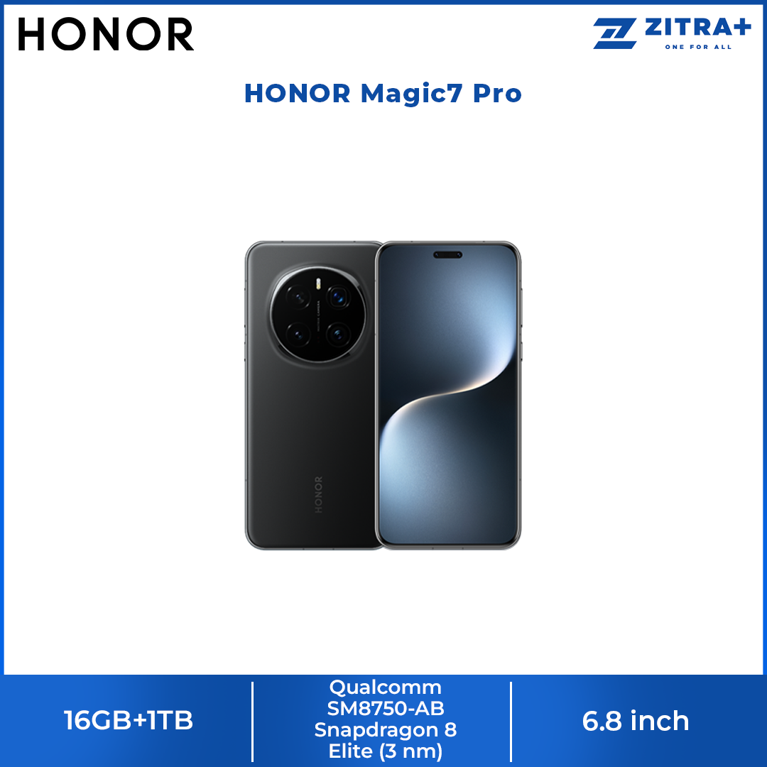 HONOR Magic7 Pro | 200MP Telephoto Camera | Snapdragon® 8 Elite Mobile Platform | 100W HONOR Wired SuperCharge