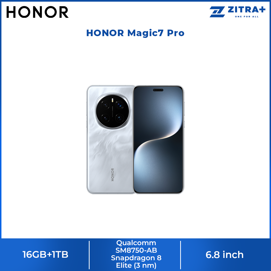 HONOR Magic7 Pro | 200MP Telephoto Camera | Snapdragon® 8 Elite Mobile Platform | 100W HONOR Wired SuperCharge