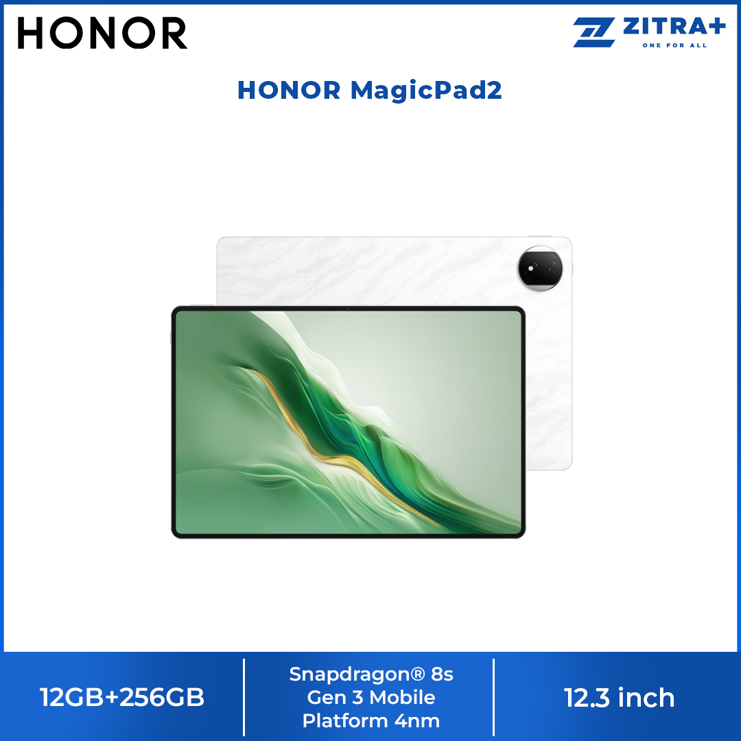 HONOR MagicPad2 12GB+256GB | 12.3 inch, OLED | MagicOS 8.0.1 (Android 14) | The Slimmer, The Stronger