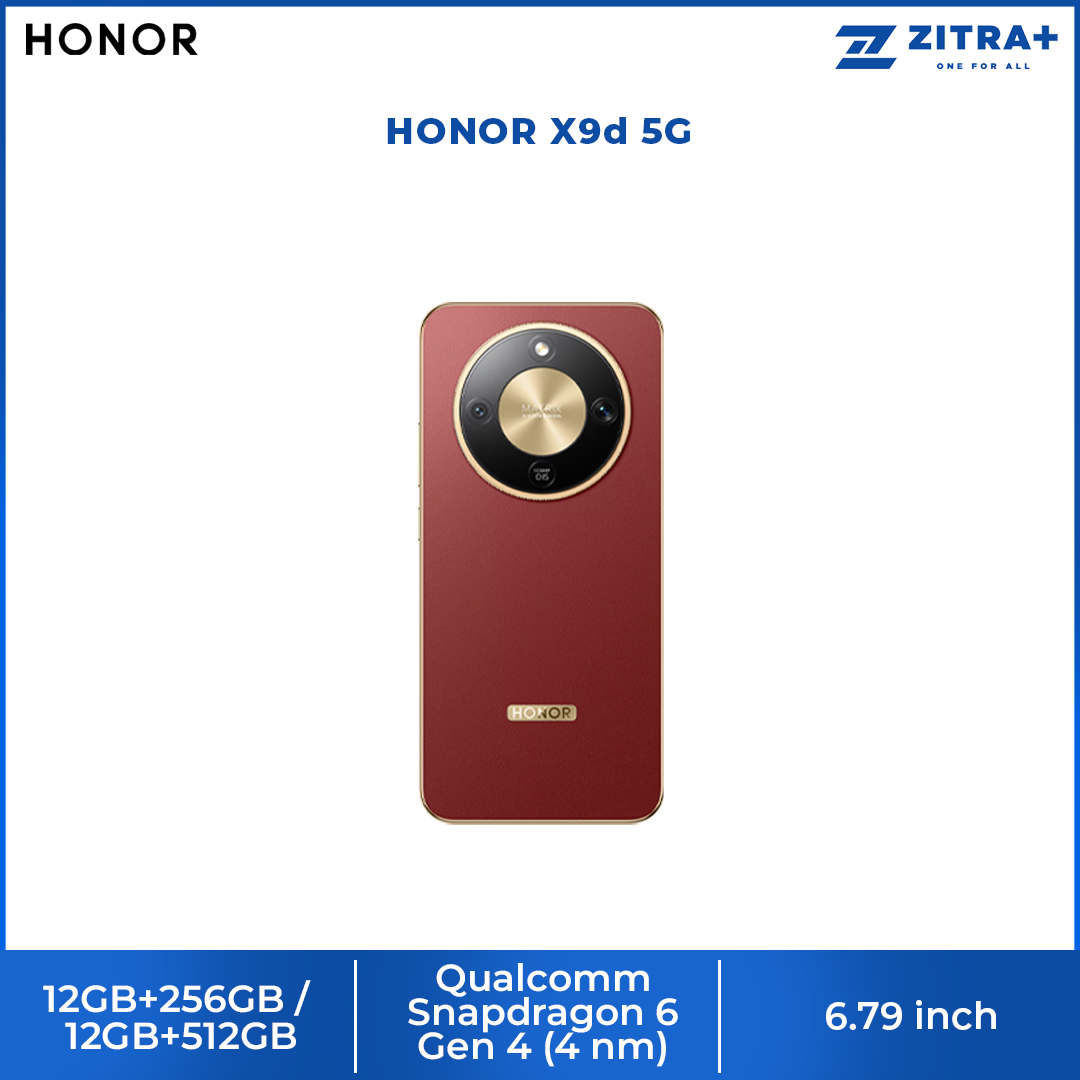 HONOR X9d 5G | IP69K Water-Resistant | Li-Po 8300 mAh,Fast charging 66W | Strongest Drop-resistant | Qualcomm Snapdragon 6 Gen 4 (4 nm)