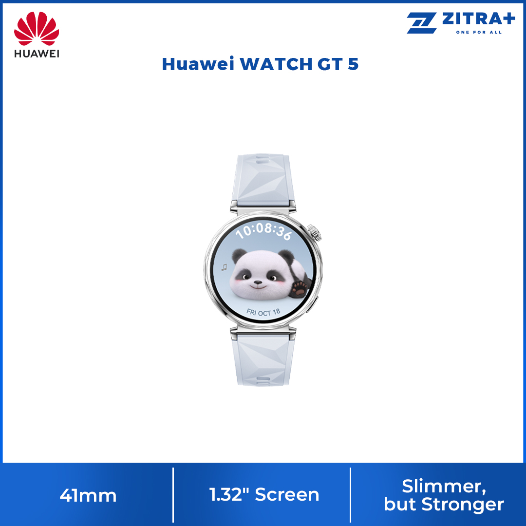 Huawei WATCH GT 5 | Up to 2-Week Battery Life | Sculpted look, geometric feel | Sharp-Edged Design