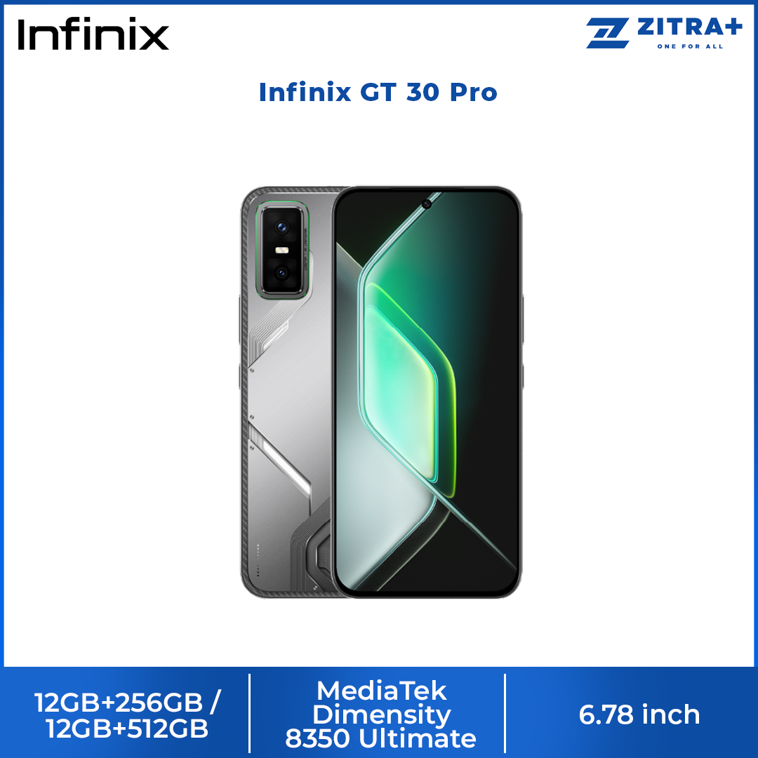 Infinix GT 30 Pro 12GB+256GB/ 12GB+512GB | 6.78 inch AMOLED | MediaTek
