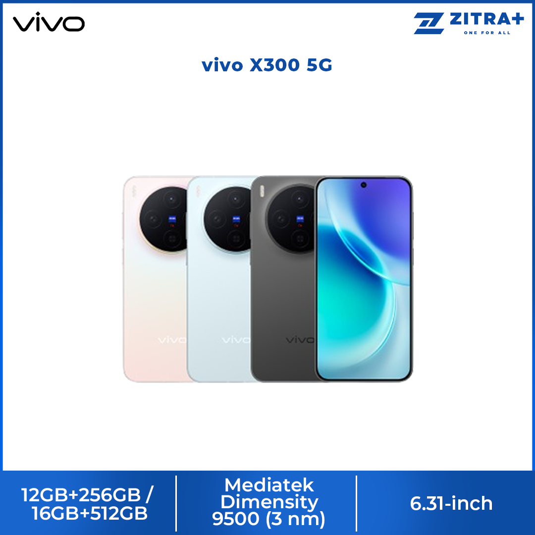vivo X300 5G 12GB+256GB / 16GB+512GB | 6.31-inch | 200MP Rear