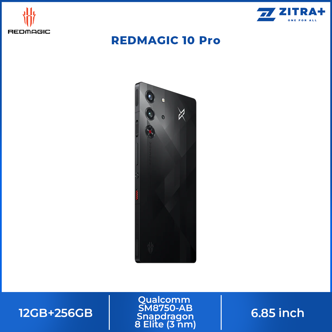 REDMAGIC 10 Pro | Battery 7050 mAh, 100W fast charging | 1.5K All-Screen Display with 144Hz | Snapdragon 8 Elite