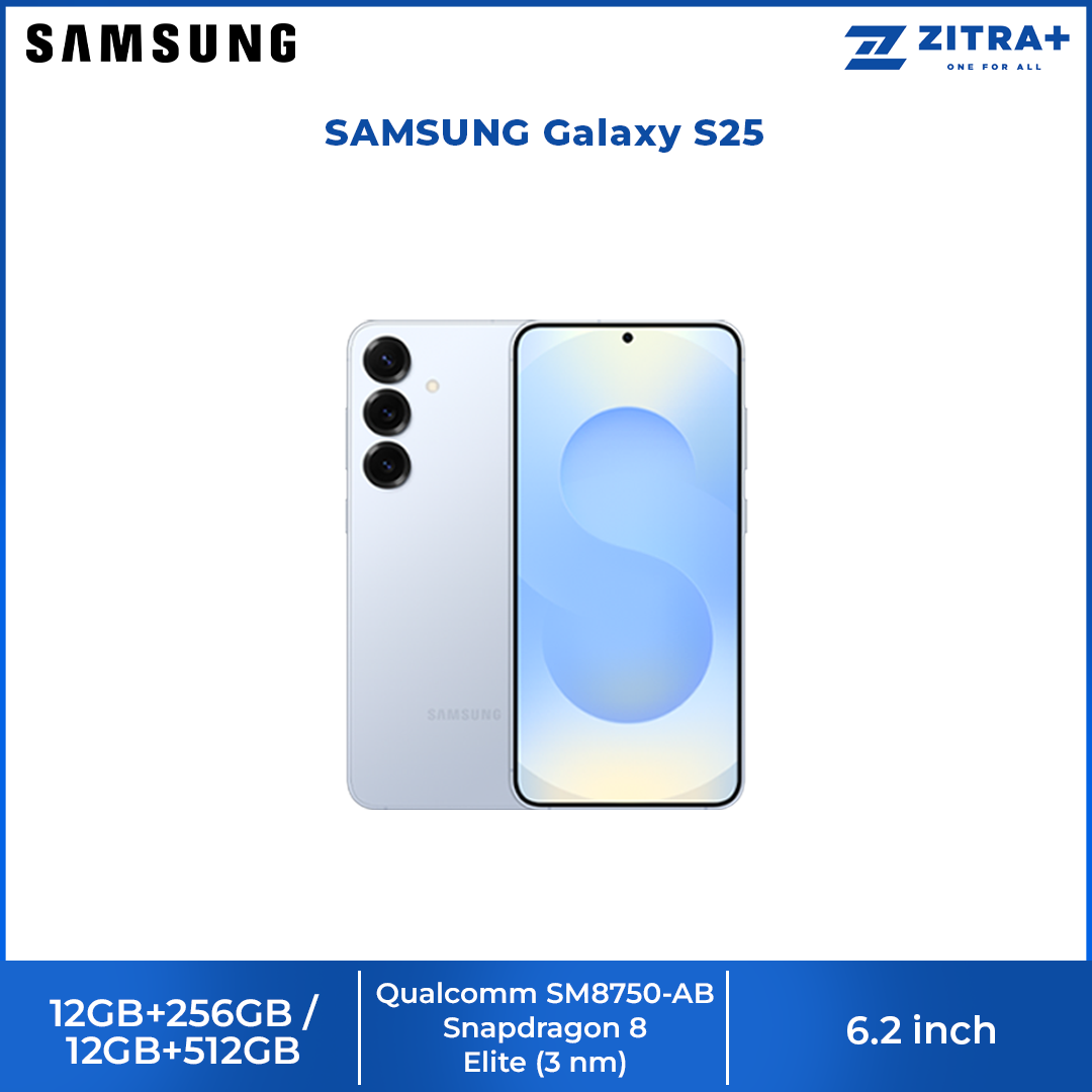 SAMSUNG Galaxy S25 |  Dynamic AMOLED 2X |  Qualcomm SM8750-AB Snapdragon 8 Elite | Unparalleled Battery Life
