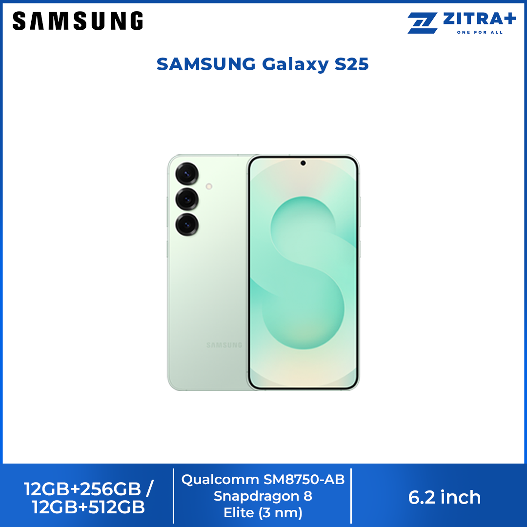 SAMSUNG Galaxy S25 |  Dynamic AMOLED 2X |  Qualcomm SM8750-AB Snapdragon 8 Elite | Unparalleled Battery Life