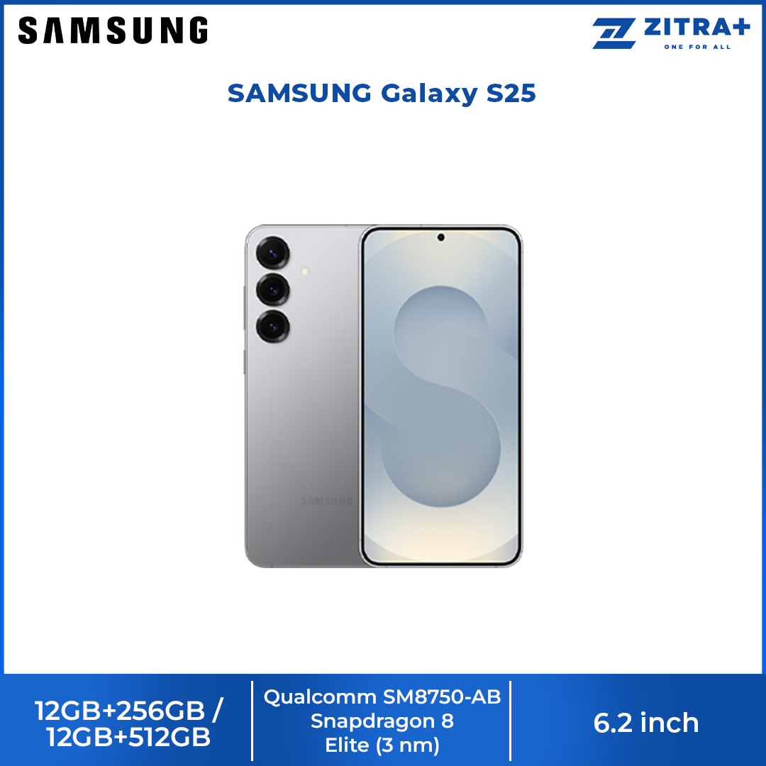 SAMSUNG Galaxy S25 |  Dynamic AMOLED 2X |  Qualcomm SM8750-AB Snapdragon 8 Elite | Unparalleled Battery Life