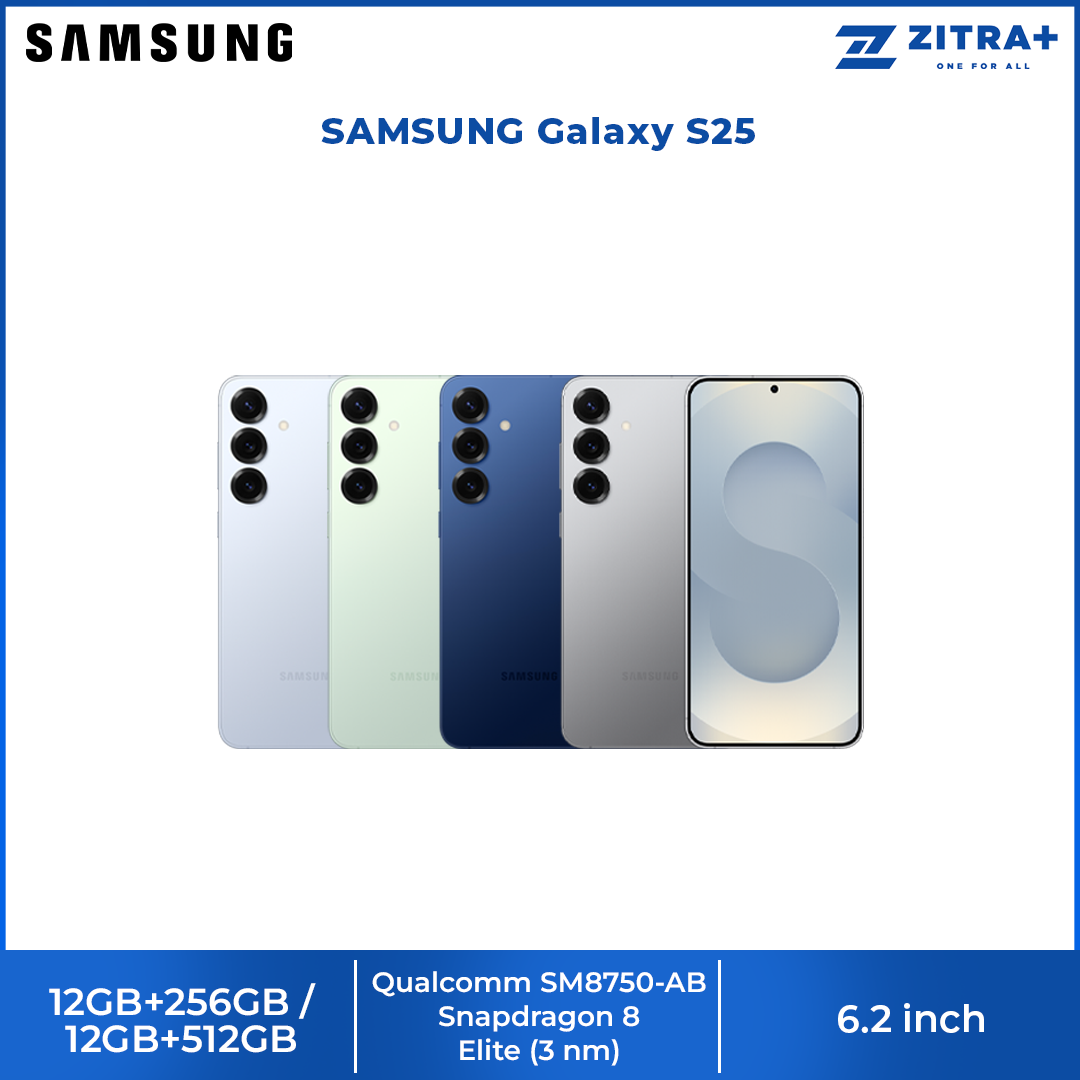 SAMSUNG Galaxy S25 |  Dynamic AMOLED 2X |  Qualcomm SM8750-AB Snapdragon 8 Elite | Unparalleled Battery Life