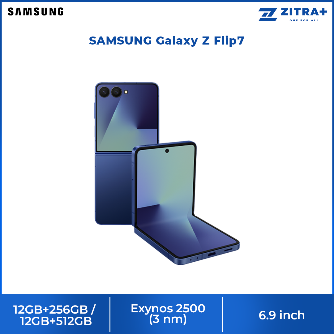 SAMSUNG Galaxy Z Flip7 | Our Largest FlexWindow | 50 MP Selfie Camera