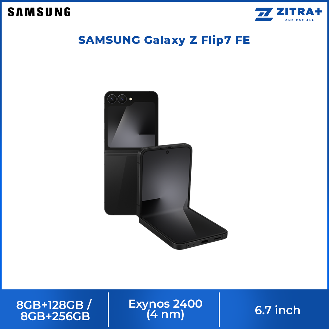SAMSUNG Galaxy Z Flip7 FE | Pro-level 50 MP camera for selfies | One U