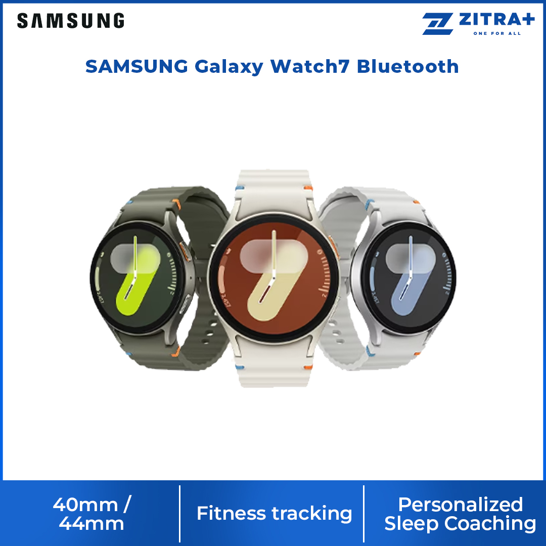 SAMSUNG Galaxy Watch7 Bluetooth 40mm 44mm | Personalized Sleep Coaching | Advanced fitness tracking
