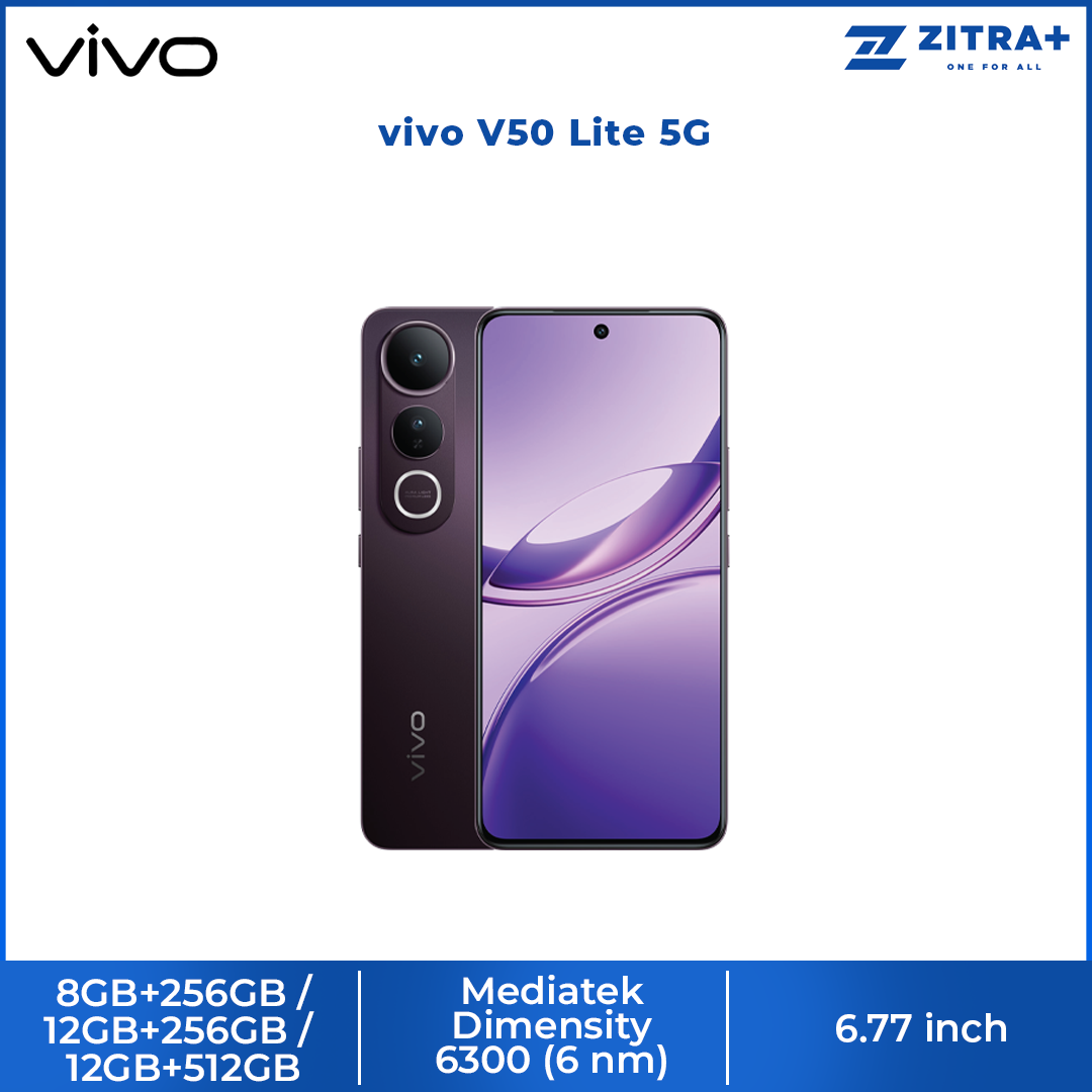 vivo V50 Lite 5G | BlueVolt Battery So Pro | 50 MP Sony Ultra-High Sen