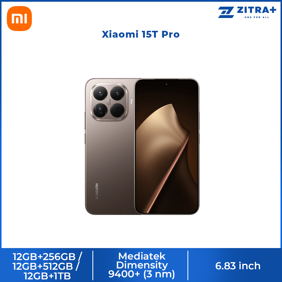 Xiaomi 15T Pro | MediaTek Dimensity 9400+ | 90W wired and 50W wireless HyperCharge | Leica 5x Pro telephoto, Spotlight Photography
