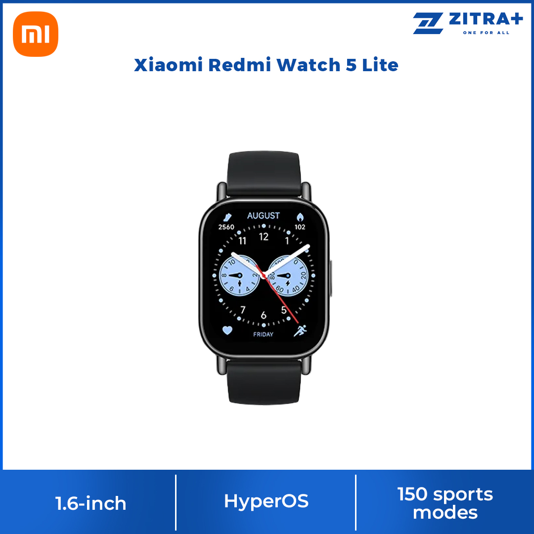 Xiaomi Redmi Watch 5 Lite | 1.96" AMOLED | up to 18 days battery | built-in GNSS