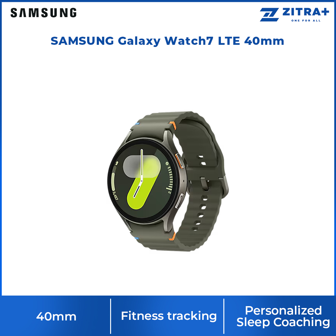 SAMSUNG Galaxy Watch7 LTE 40mm | Advanced  Fitness Tracking | Personalized Sleep Coaching |  Most Powerful Processor