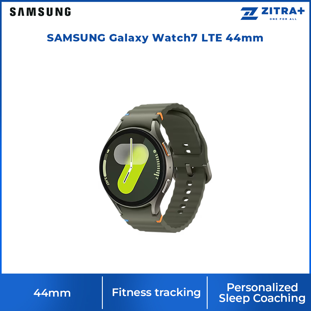 SAMSUNG Galaxy Watch7 LTE 44mm | Advanced  Fitness Tracking | Personalized Sleep Coaching |  Most Powerful Processor