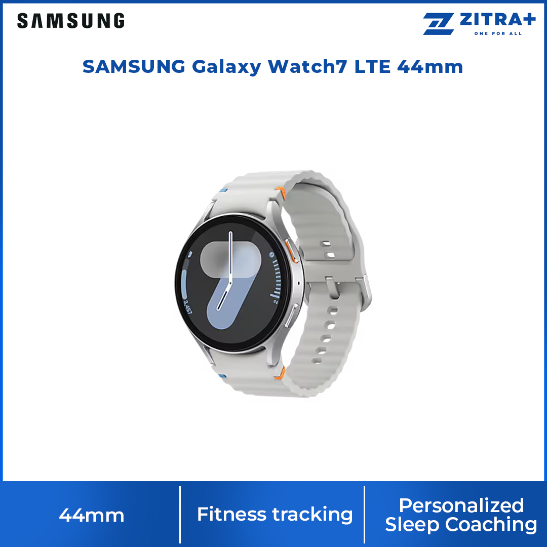 SAMSUNG Galaxy Watch7 LTE 44mm | Advanced  Fitness Tracking | Personalized Sleep Coaching |  Most Powerful Processor